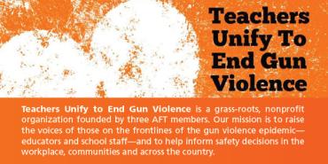 Teachers Unify to End Gun Violence