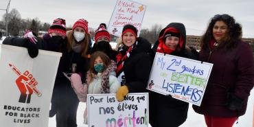 St. Paul Fed of Teachers rally