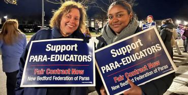 New Bedford, Mass. paraprofessionals