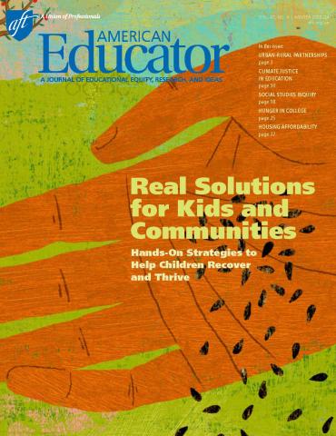 Portada de invierno de American Educator 2023-2024