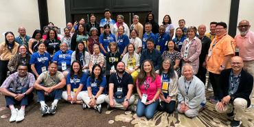 AFT and National Education Association members gather at the APALA convention.