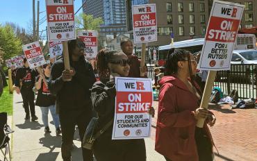 Rutgers on strike