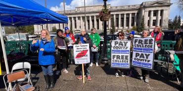 AFT Washington President Karen Strickland