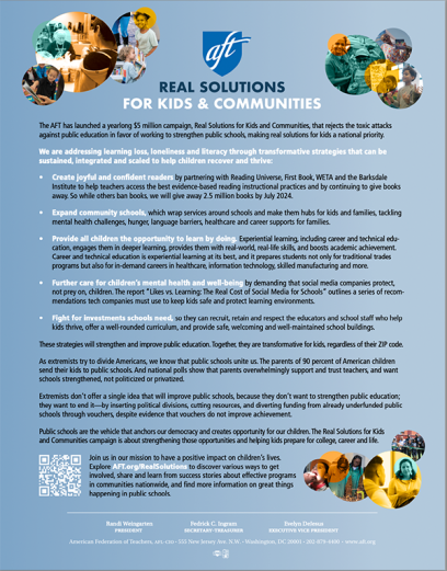 Image of Real Solutions one-pager