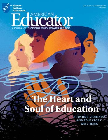 Portada de invierno de American Educator 2024-2025