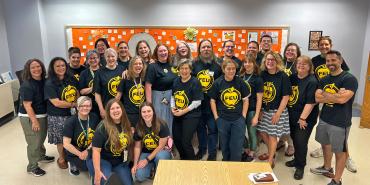 group picture of fairfax teachers