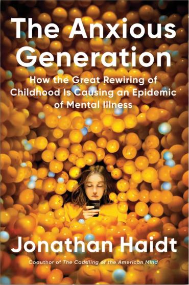 cover of The Anxious Generation by Jonathan Haidt