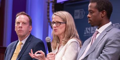 From left, David Etzwiler, Allyson Knox and Bo Machayo