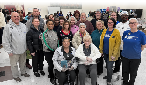 Photo of AFT Executive Vice President Evelyn DeJesus at Real Solutions event