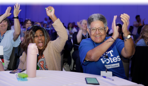 AFT TEACH 25 attendees