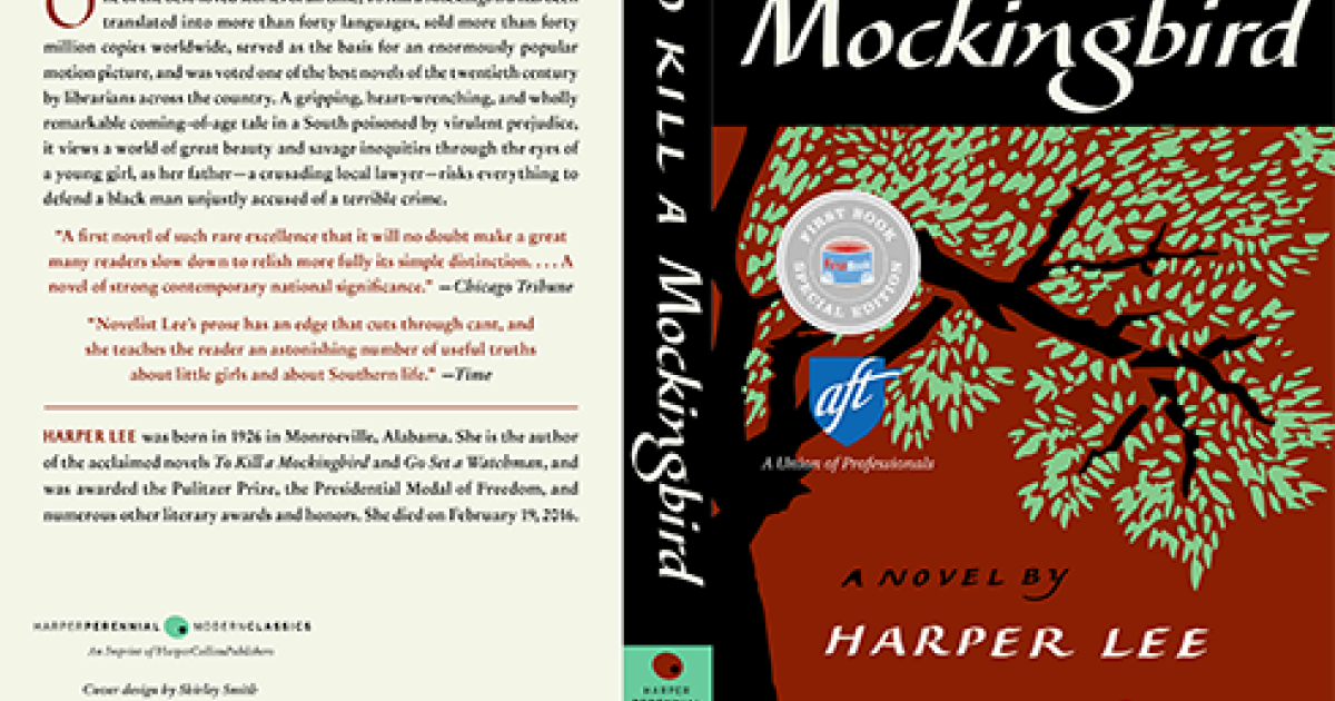 To Kill a Mockingbird giveaway supports low-income communities