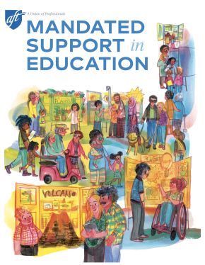 cover of the report with info on mandatory support