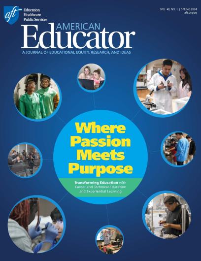 American Educator Spring 2024 Cover